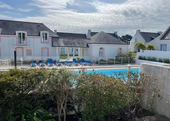 Maison de vacances de 56 m2 dans résidence avec piscine chauffée proche plages