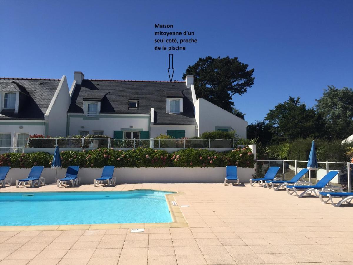 Maison De De 56 M2 Dans Avec Piscine Chauffee Proche Plages Ferienhaus Locmaria